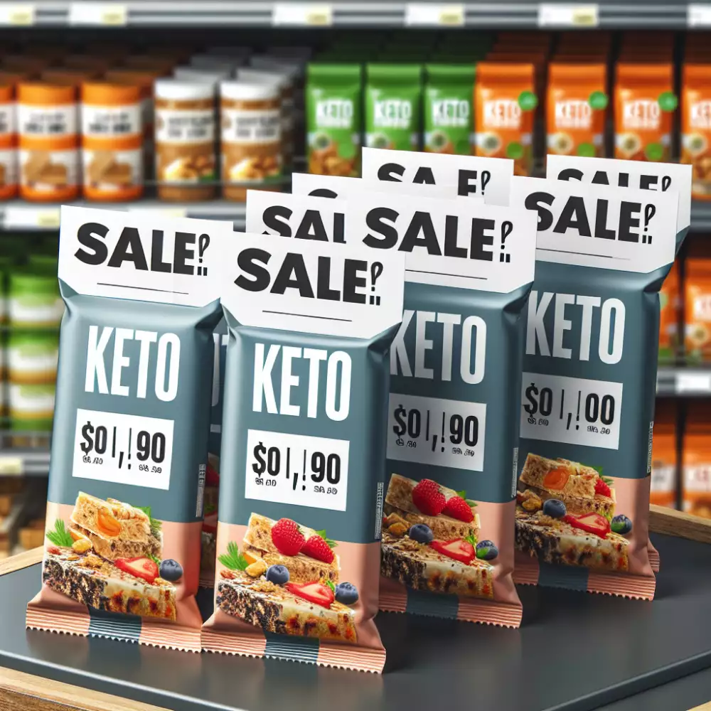 keto tyčinky akce