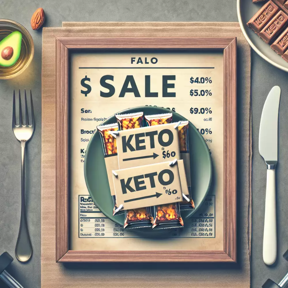 keto tyčinky akce