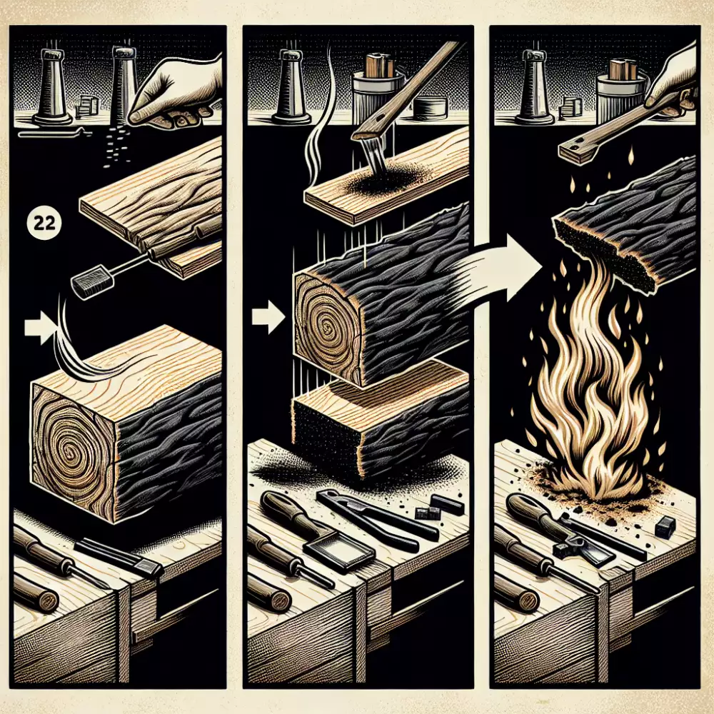 Opalování Dřeva Postup